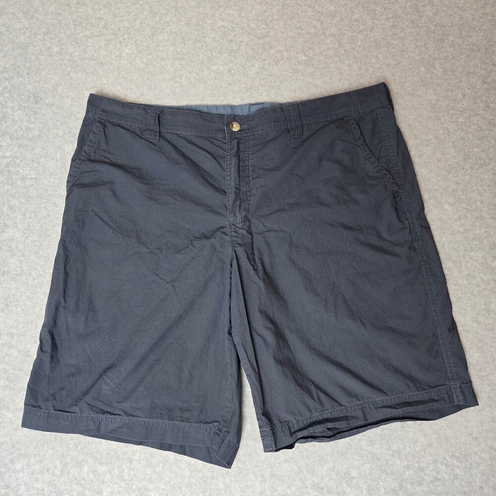 Columbia Sportswear Company Men's Casual Blue & Gray Button Shorts - Size 38